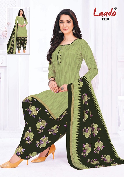 Laado Priti Patiyala Vol-11 Cotton Print Designer Readymade With Inner